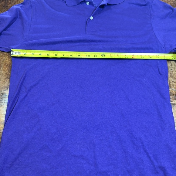 Jerzees Purple Polo Shirt Classic Design Short Sleeves - Picture 1 of 6